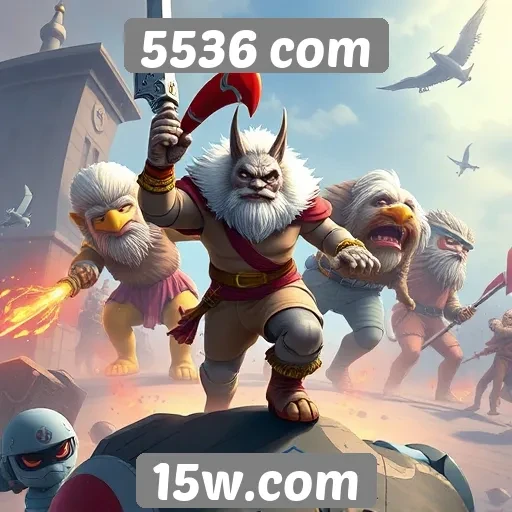 5536 com revela novos jogos de estratégia e ação