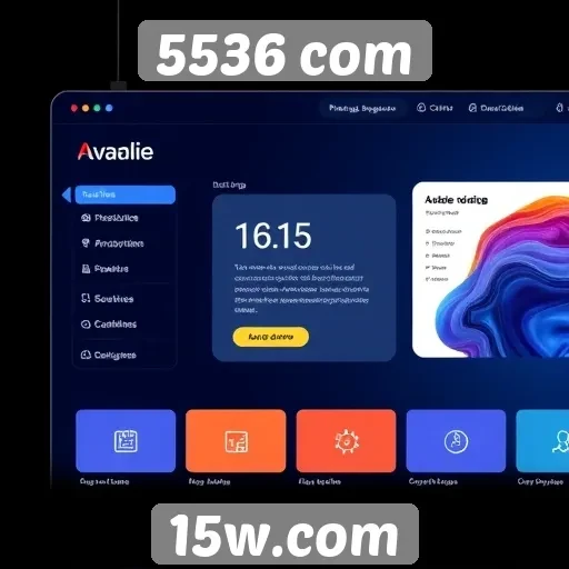 Avaliação da interface do usuário do site 5536 com